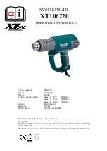 XTline XT106220 User Manual предпросмотр