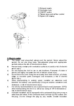 Предварительный просмотр 18 страницы XTline XT106230 Operation Manual