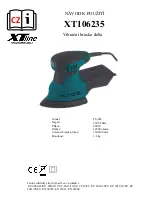 Preview for 1 page of XTline XT106235 User Manual