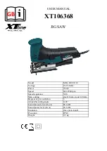 Preview for 26 page of XTline XT106368 Manual