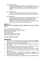 Preview for 23 page of XTline XT108802 Operation Manual