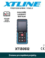 XTline XT130512 Original Instruction Manual preview