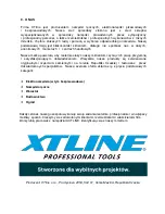 Preview for 23 page of XTline XT60814 Original Instruction Manual