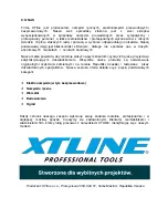 Предварительный просмотр 25 страницы XTline XT90100 Original Instruction Manual