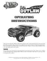 XTM Racing Baja Blade Operating Instructions Manual preview