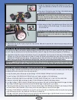 Preview for 9 page of XTM Racing Rage Operating Instructions Manual