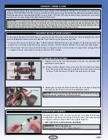 Preview for 10 page of XTM Racing Rage Operating Instructions Manual