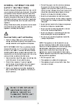 Preview for 3 page of XTM CFR1001XTM Manual