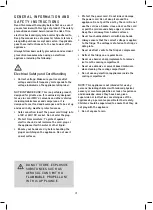 Preview for 3 page of XTM CFR1030XTM Manual