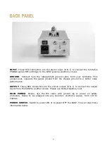 Preview for 7 page of XTONEBOX 60SP User Manual