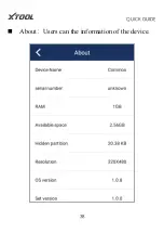 Preview for 47 page of Xtool A30 Pro Manual