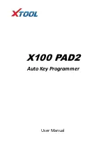 Preview for 1 page of Xtool X100 PAD2 User Manual