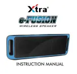 xtra e-fusion Instruction Manual предпросмотр