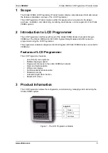 Предварительный просмотр 9 страницы Xtralis VESDA LCD Programmer Hand Held Product Manual