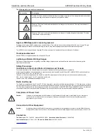 Предварительный просмотр 4 страницы Xtralis ADPRO Presidium Mini Installation And User Manual