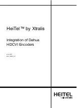 Preview for 1 page of Xtralis HeiTel Manual