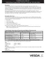 Preview for 1 page of Xtralis VESDA VPS-VEA-115UL Installation Instructions