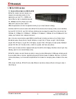 Preview for 8 page of Xtramus MCS-2160 User Manual