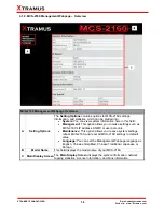 Preview for 38 page of Xtramus MCS-2160 User Manual