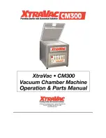 Preview for 1 page of XtraVac CM300 Operations & Parts Manual