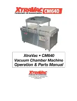 XtraVac CM640 Operations & Parts Manual preview