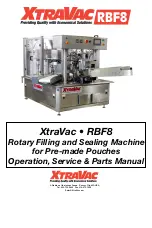 Предварительный просмотр 1 страницы XtraVac RBF8 Operation, Service & Parts Manual