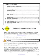 Preview for 2 page of XtreamAIR PX01-I36 Installation Manual & User Manual