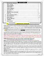 Preview for 2 page of XtreamAIR SU01-W30 Installation Manual & User Manual