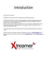 Предварительный просмотр 2 страницы Xtreamer Elvira User Manual