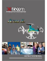 Предварительный просмотр 1 страницы Xtreem ATOM II Instruction Manual