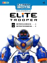 Preview for 1 page of Xtrem Bots ELITE TROOPER Instruction Manual