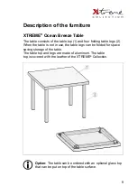 Preview for 9 page of Xtreme Collection XTREME Ocean Breeze Chair Use Instructions