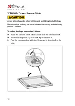 Preview for 14 page of Xtreme Collection XTREME Ocean Breeze Chair Use Instructions