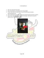 Preview for 6 page of Xtreme Gameroom Ms Pacman Galaga Pacman Manual