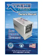 Xtreme Heaters Heater Owner'S Manual preview