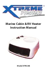 Xtreme Heaters XTRCAB Instruction Manual предпросмотр