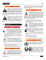 Preview for 12 page of Xtreme Manufacturing Snorkel SR5519 Operator'S Manual