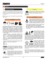 Preview for 46 page of Xtreme Manufacturing Snorkel SR5519 Operator'S Manual