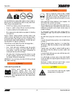 Preview for 47 page of Xtreme Manufacturing Snorkel SR5519 Operator'S Manual