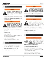 Preview for 56 page of Xtreme Manufacturing Snorkel SR5519 Operator'S Manual