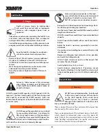 Preview for 62 page of Xtreme Manufacturing Snorkel SR5519 Operator'S Manual