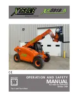 Preview for 1 page of Xtreme Manufacturing XR5919-A Operation And Safety Manual