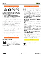 Предварительный просмотр 43 страницы Xtreme Manufacturing XR619 Operation And Safety Manual