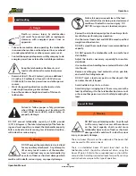 Предварительный просмотр 58 страницы Xtreme Manufacturing XR619 Operation And Safety Manual