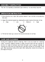 Предварительный просмотр 3 страницы Xtreme Power 92024 Owner'S Manual