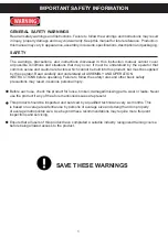 Preview for 2 page of Xtreme Power 95128 Owner'S Manual And Safety Instructions