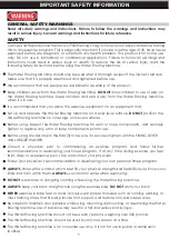 Preview for 2 page of Xtreme Power 96391 Owner'S Manual And Safety Instructions