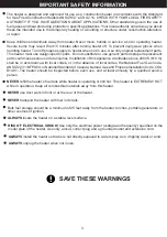 Preview for 4 page of Xtreme Power 96958 Owner'S Manual And Safety Instructions