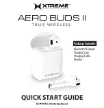 Xtreme AERO BUDS II Quick Start Manual preview