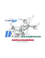 Xtreme DX200 Instruction And Assembly Manual preview